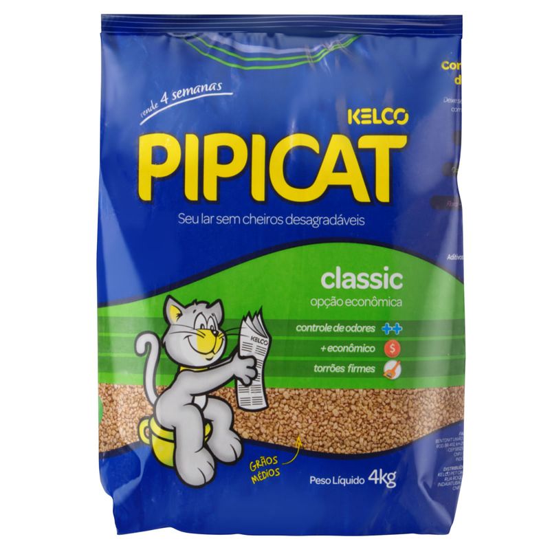 Areia-Sanitaria-para-Gatos-Classic-Pipicat-4kg