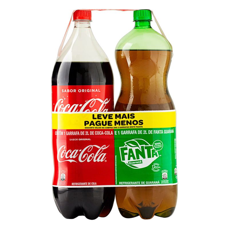 Kit-Refrigerante-Coca-Cola---Guarana-Fanta-2l-Cada-Leve-Mais-Pague-Menos