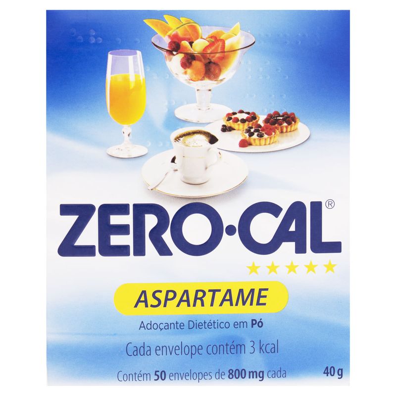 Adocante-em-Po-Zero-Cal-Aspartame-Sache-40g-com-50-Unidades
