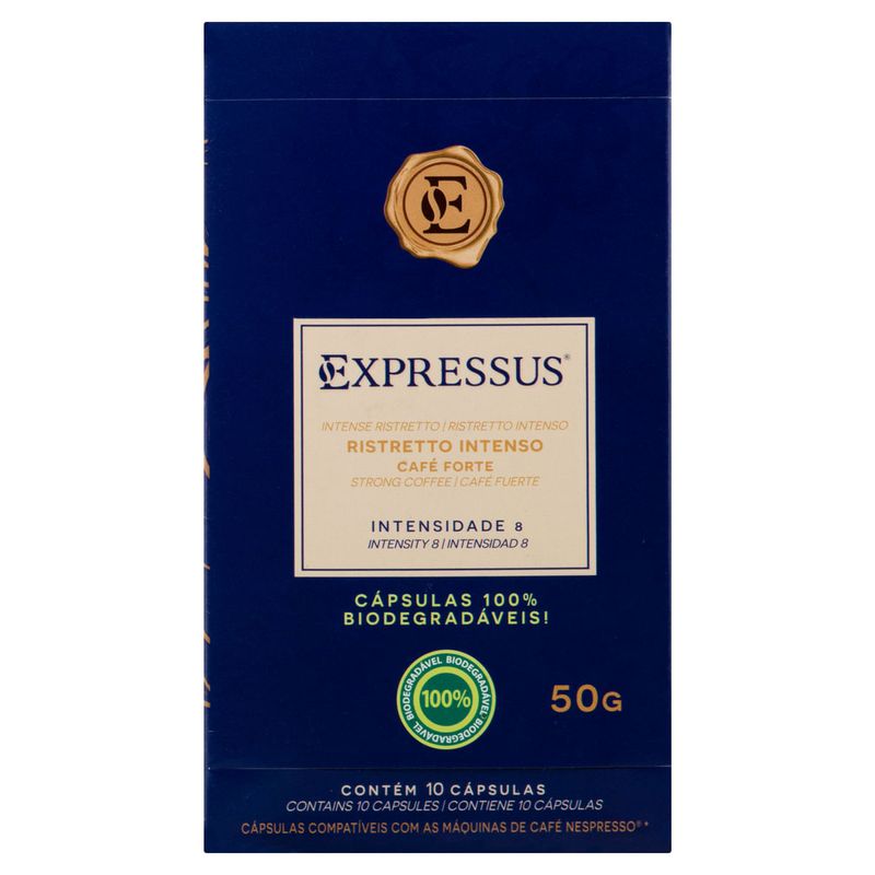 Cafe-em-Capsula-Forte-Ristretto-Intenso-Expressus-50g-com-10-Unidades