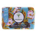 Sabonete-em-Barra-Puro-Vegetal-Cha-Branco---Gengibre-Organica-90g