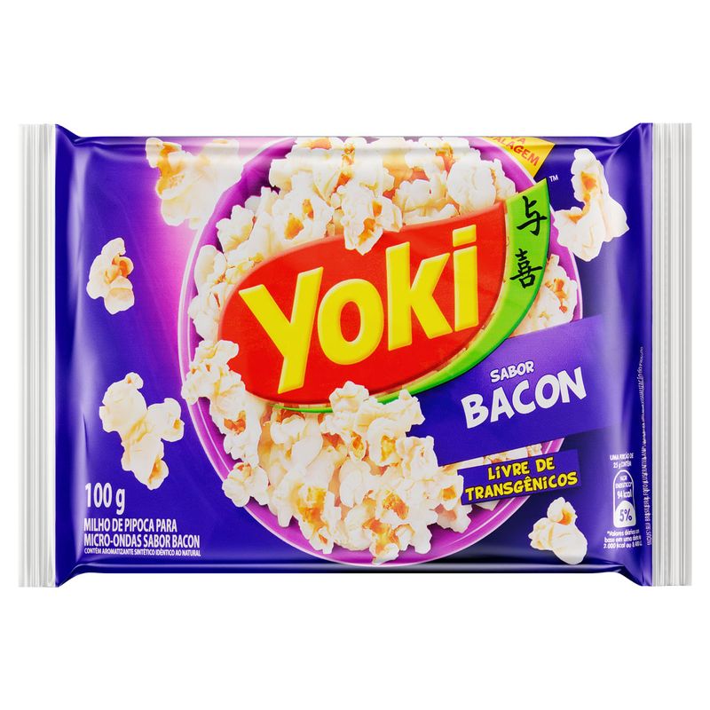 Pipoca-para-Micro-Ondas-Bacon-Yoki-100g