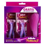 Kit-4-Aparelhos-Descartaveis-para-Depilar-Gillette-Prestobarba3-Gratis-1-Escova-de-Cabelo