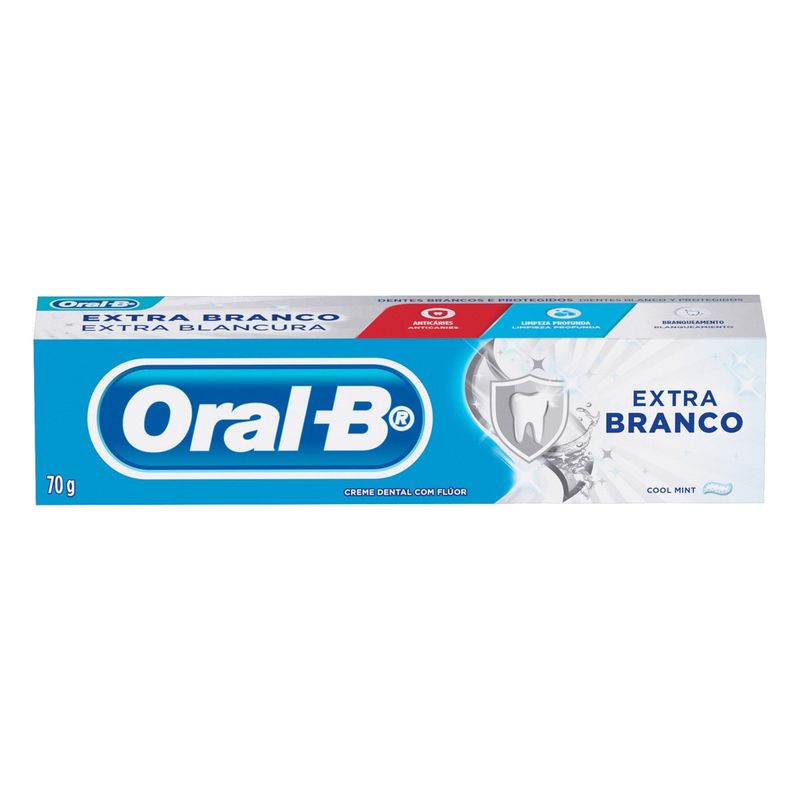 Creme-Dental-Cool-Mint-Oral-B-Extra-Branco-70g