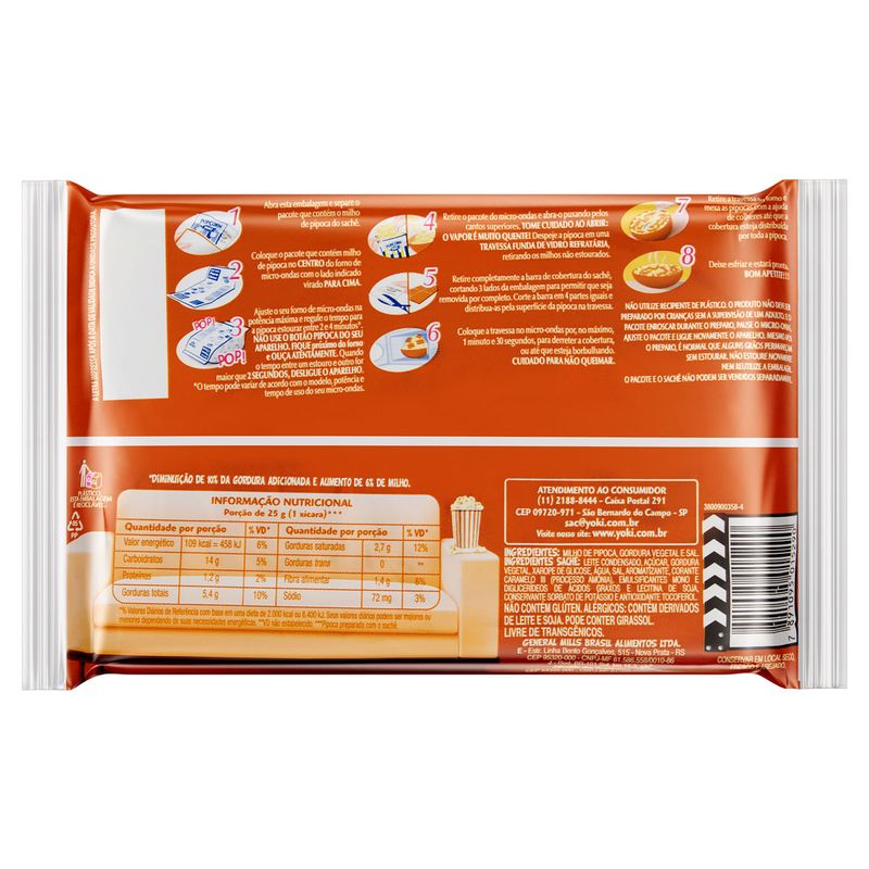 Pipoca-para-Micro-Ondas-Cobertura-Caramelo-Yoki-160g