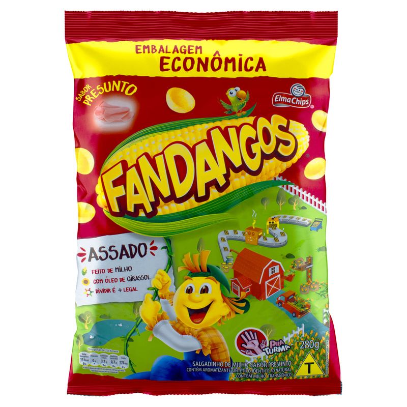 Salgadinho-de-Milho-Presunto-Elma-Chips-Fandangos-280g
