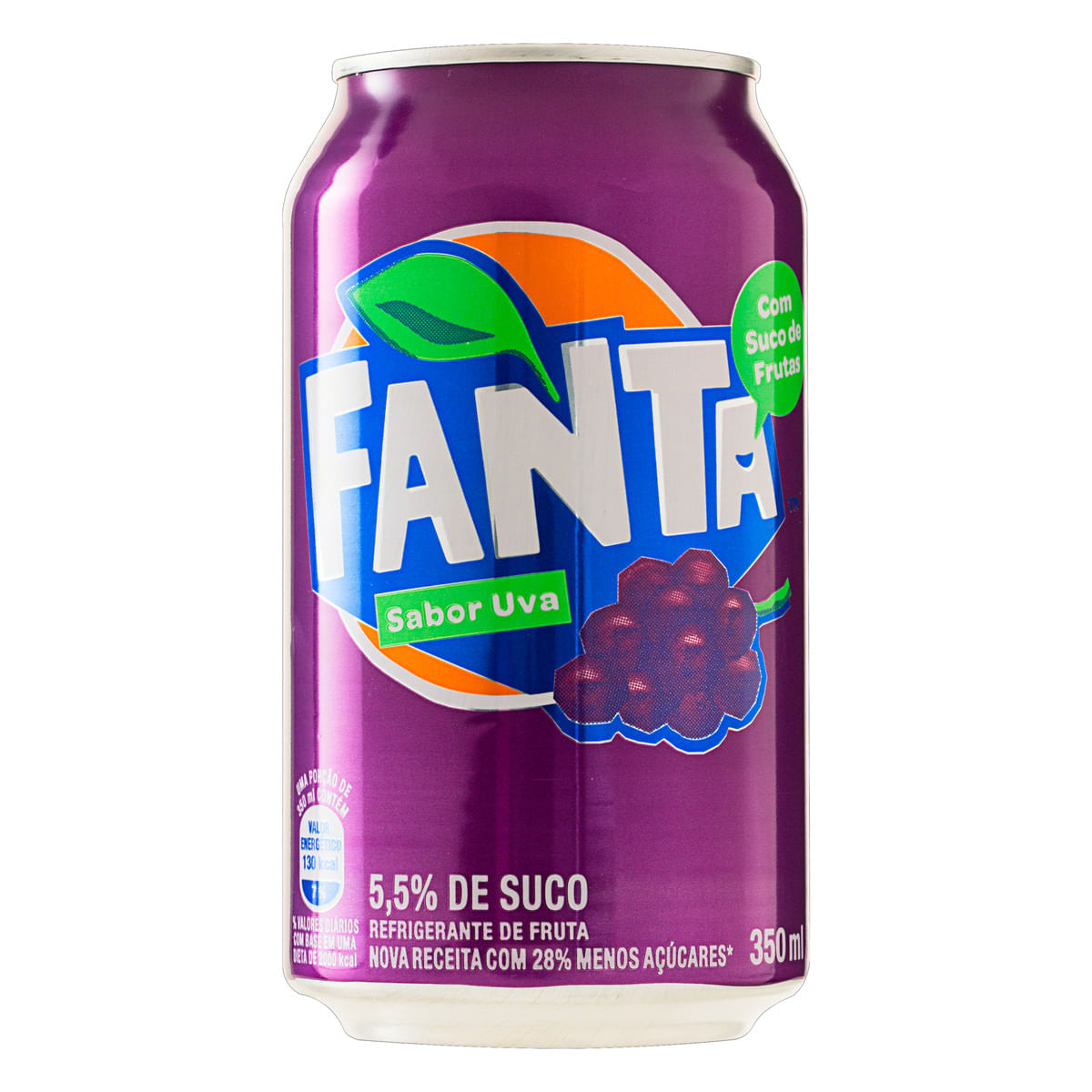 Refrigerante Uva Fanta Lata 350ml