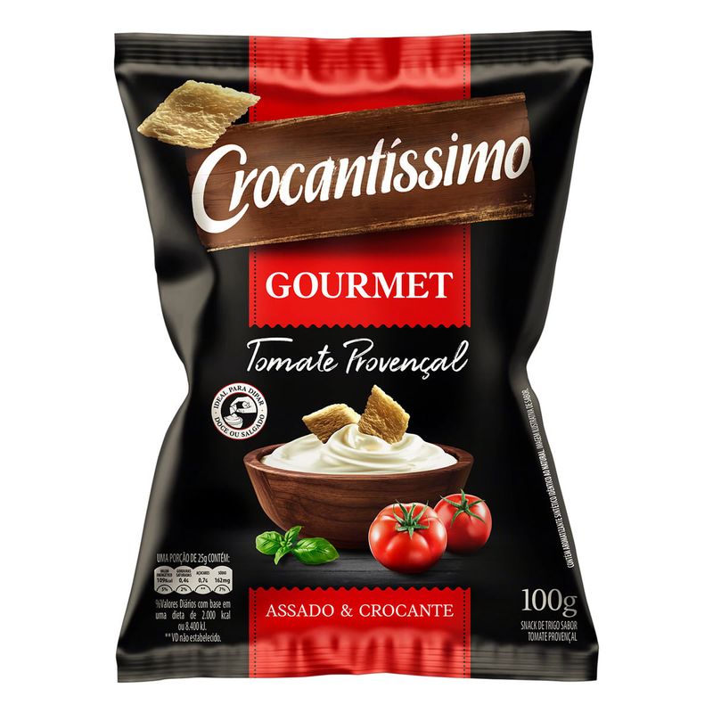 Snack-de-Trigo-Tomate-Provencal-Crocantissimo-Gourmet-100g