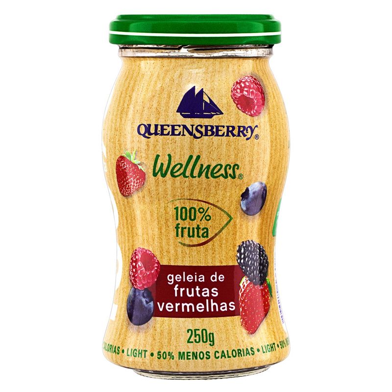 Geleia-100--Fruta-Frutas-Vermelhas-Light-Queensberry-Wellness-250g