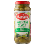 Azeitona-Verde-em-Conserva-Inteira-com-Caroco-La-Violetera-Vidro-200g