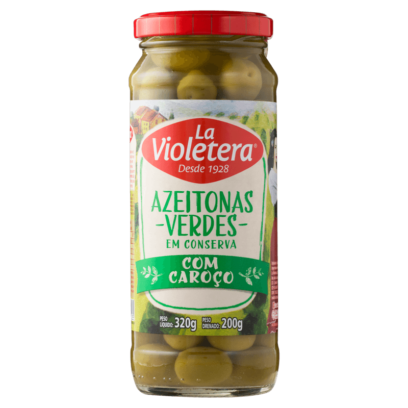 Azeitona-Verde-em-Conserva-Inteira-com-Caroco-La-Violetera-Vidro-200g