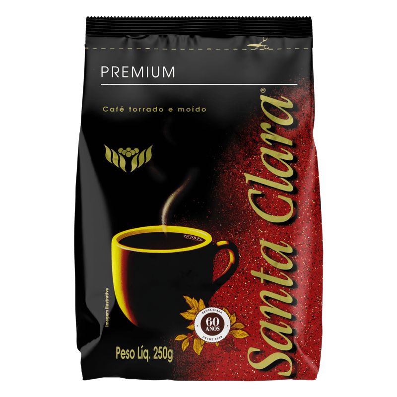 Cafe-Torrado-e-Moido-Suave-Santa-Clara-Premium-Pacote-250g