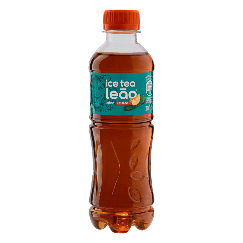Cha-Preto-Ice-Tea-Pessego-Leao-Garrafa-300ml