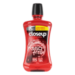 Enxaguante-Bucal-Antisseptico-Zero-Alcool-Red-Hot-Closeup-Protecao-360°-Fresh-Frasco-Leve-500ml-Pague-350ml