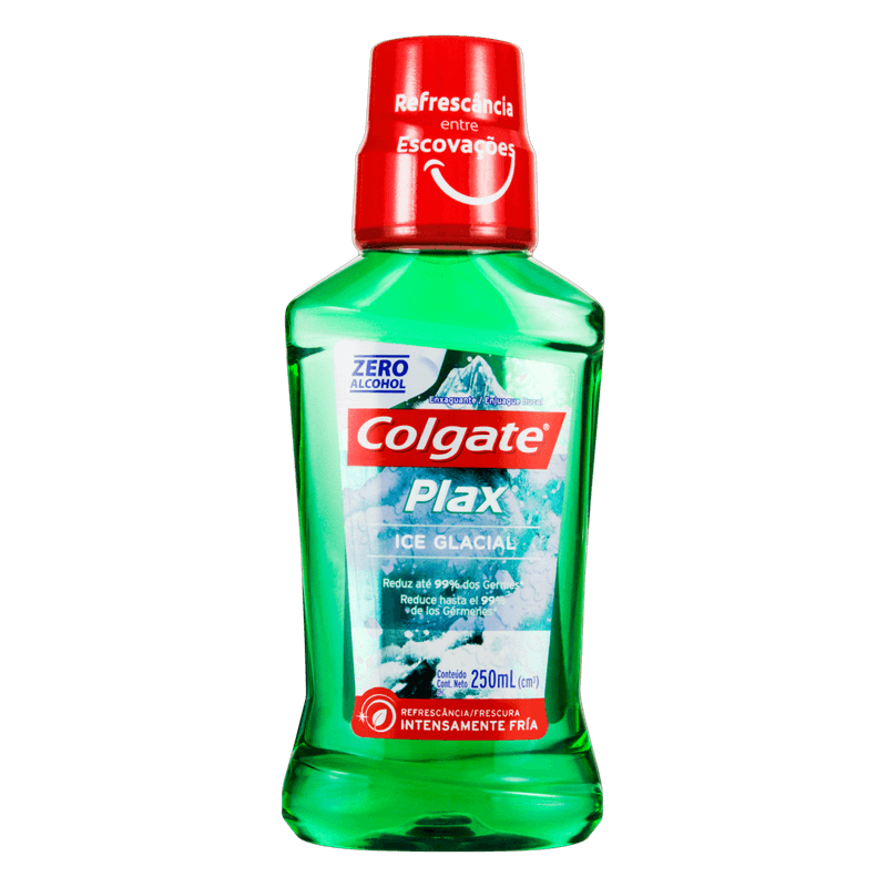 Enxaguante-Bucal-Zero-Alcool-Ice-Glacial-Colgate-Plax-Frasco-250ml