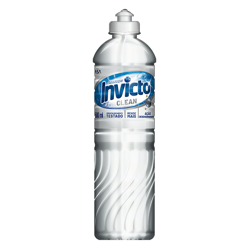 Lava-Loucas-Liquido-Clean-Invicto-Frasco-500ml