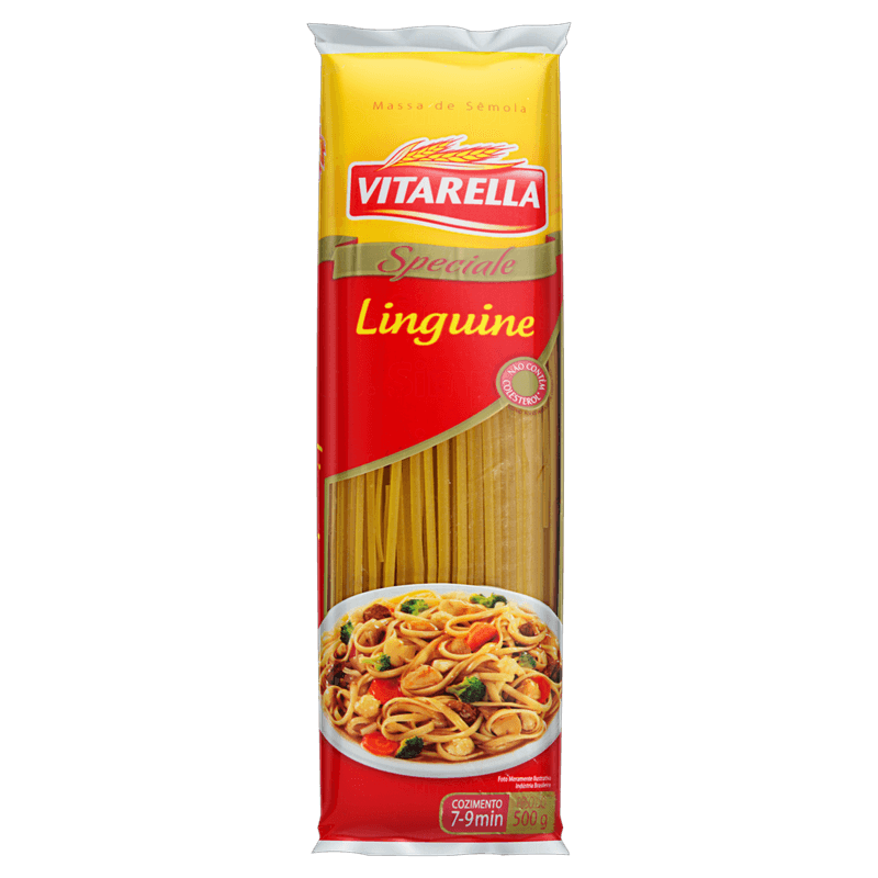 Macarrão de Sêmola Linguine Vitarella Speciale Pacote 500g