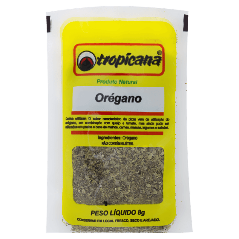 Oregano-Tropicana-Pacote-8g