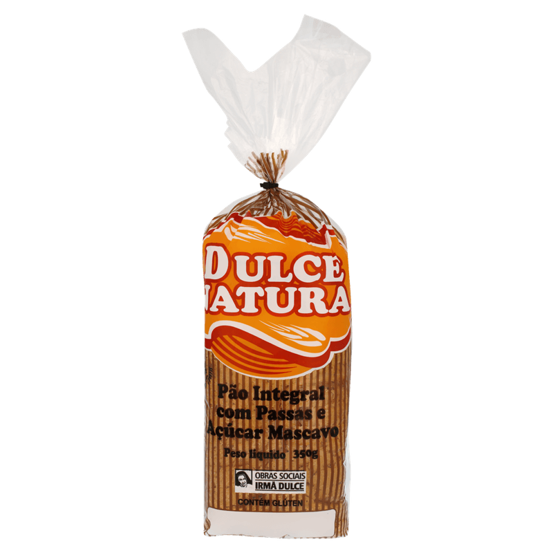 Pao-Integral-Passas-e-Acucar-Mascavo-Dulce-Natura-Pacote-350g