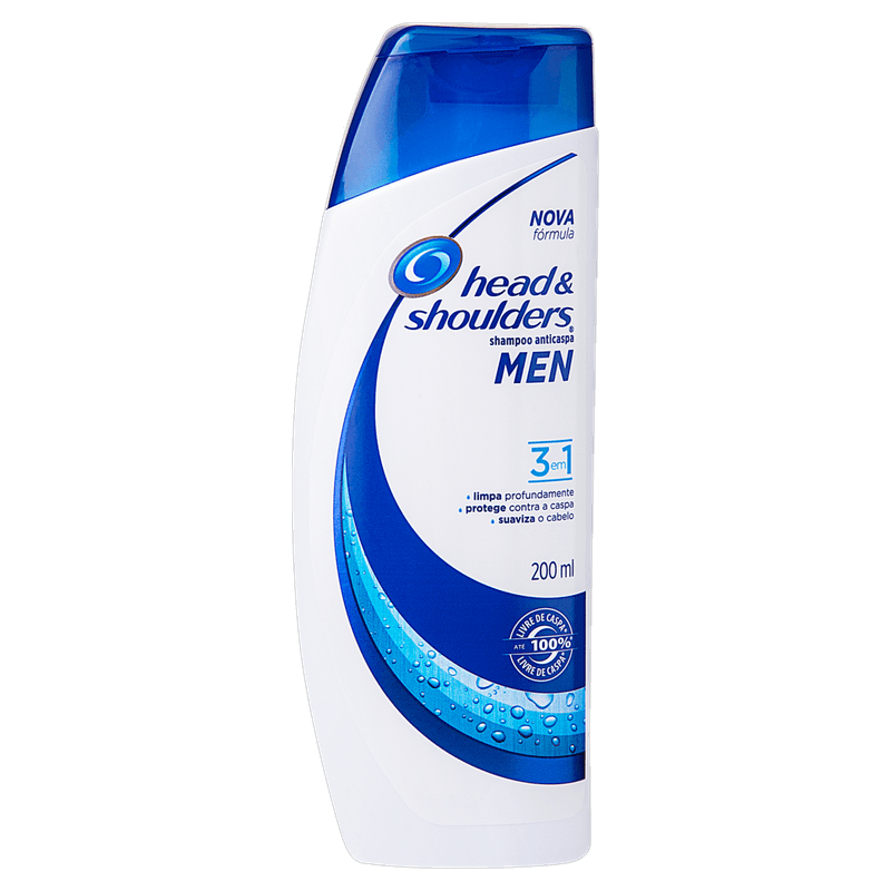 Shampoo-Anticaspa-Head---Shoulders-Men-3-em-1-Frasco-200ml