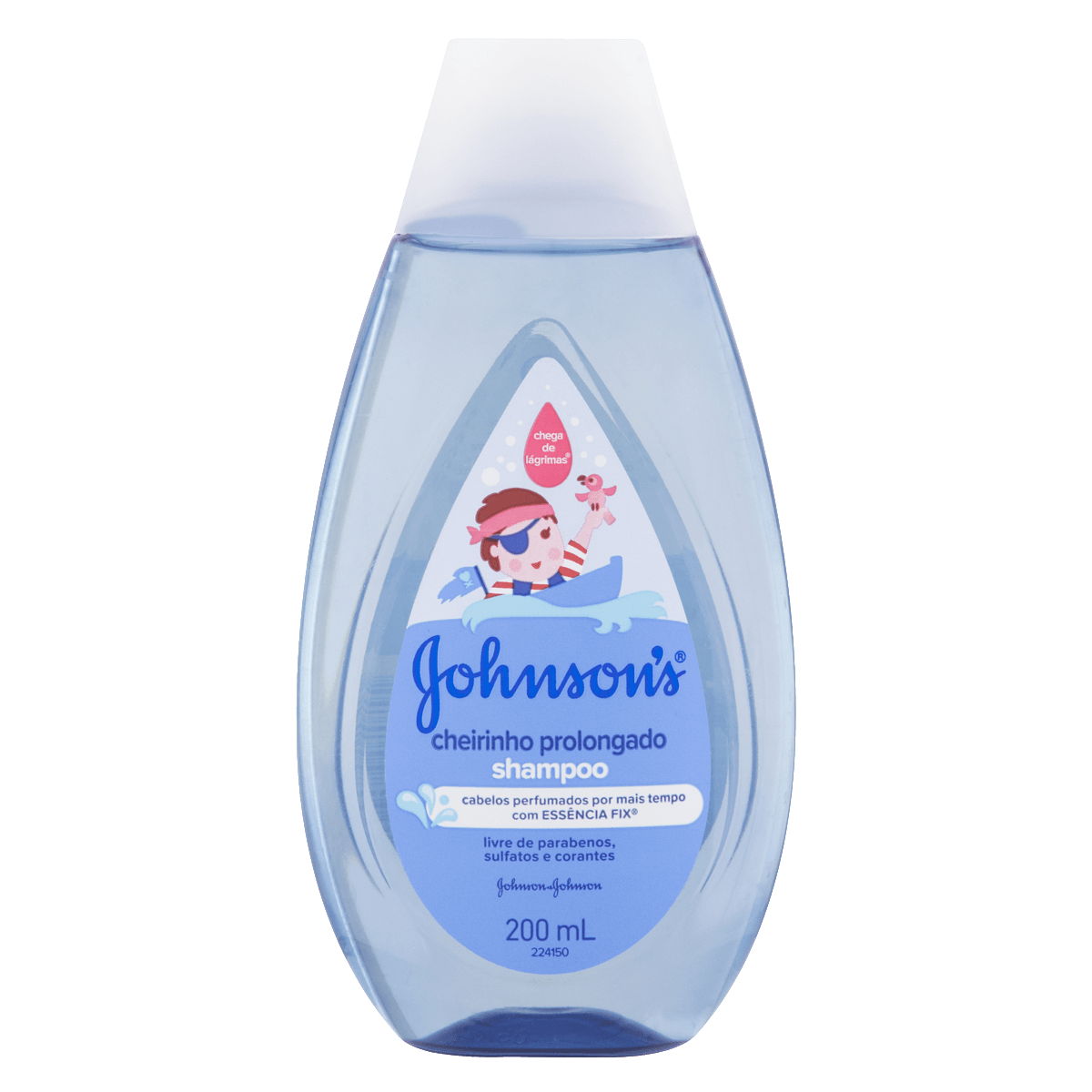 Shampoo Infantil Cheirinho Prolongado Johnson's Frasco 200ml