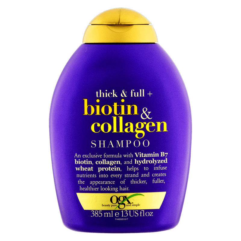 Shampoo-Ogx-Biotin---Collagen-Frasco-385ml