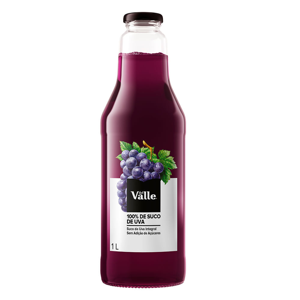 Suco De Uva Integral Del Valle Garrafa 1l