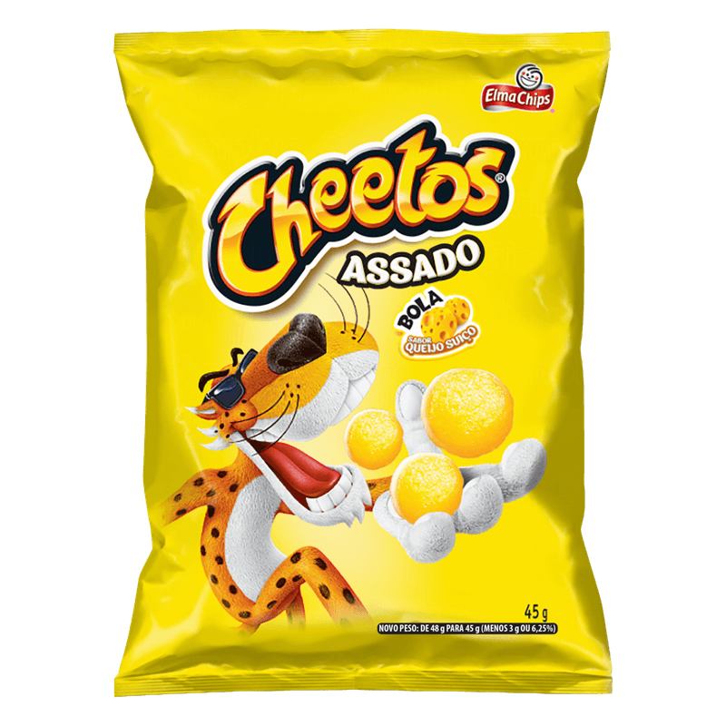 Salgadinho-de-Queijo-Bola-Cheetos-Elma-Chips-Pacote-45g