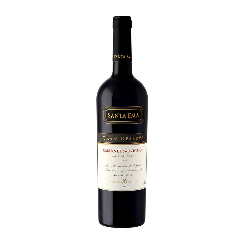 Vinho-Chileno-Tinto-Santa-Ema-Gran-Reserva-Cabernet-Sauvignon-Valle-Del-Maipo-Garrafa-750ml