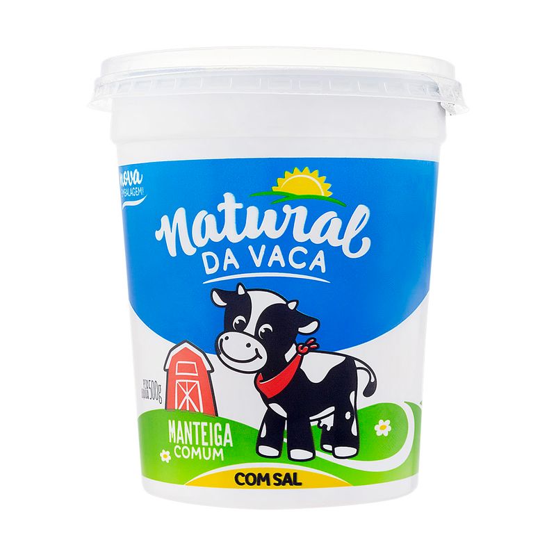 Manteiga-com-Sal-Natural-da-Vaca-Pote-500g