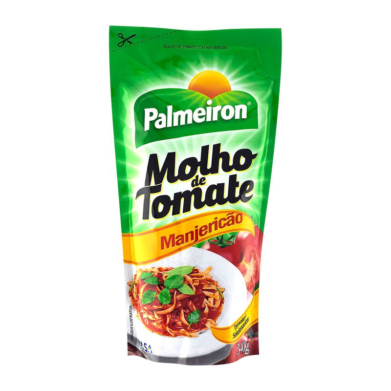 Molho-de-Tomate-Manjericao-Palmeiron-Pouch-340g