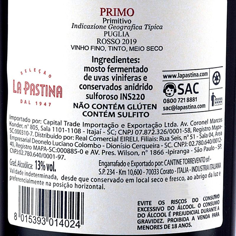 Vinho-Italiano-Tinto-Seco-Torrevento-Primo-Garrafa-750ml