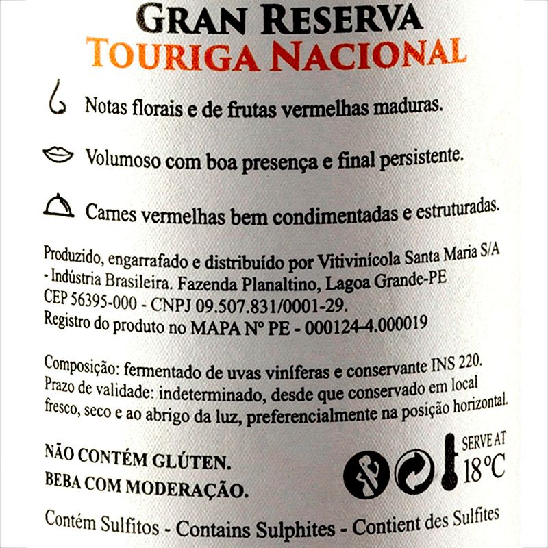 Vinho-Brasileiro-Tinto-Seco-Rio-Sol-Gran-Reserva-Touriga-Garrafa-750ml