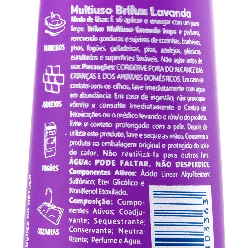 Limpador-Multiuso-Lavanda-Brilux-Frasco-500ml