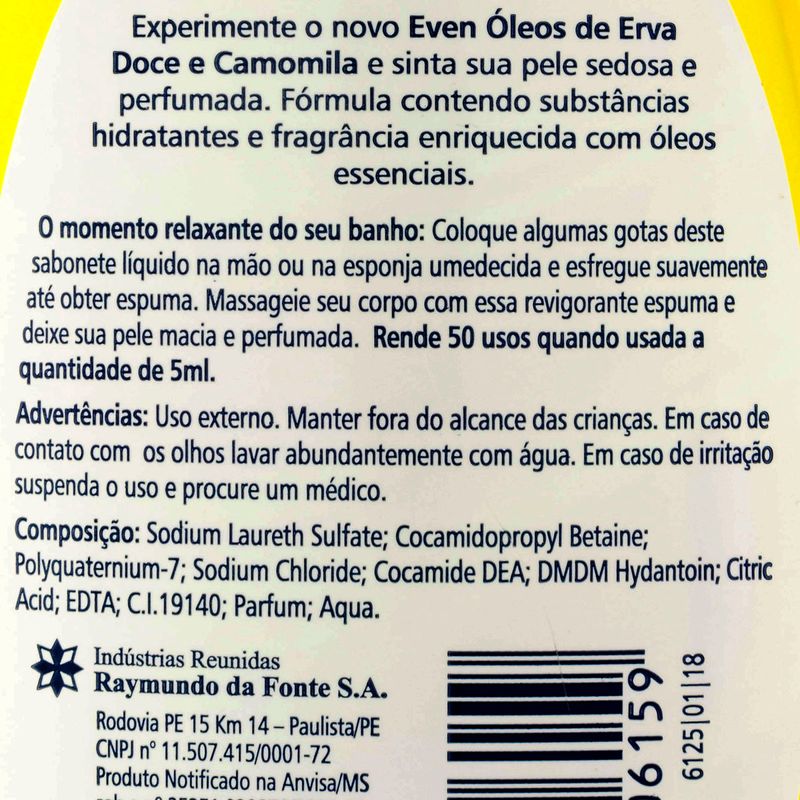 Sabonete-Liquido-Erva-Doce-e-Camomila-Even-Frasco-250ml