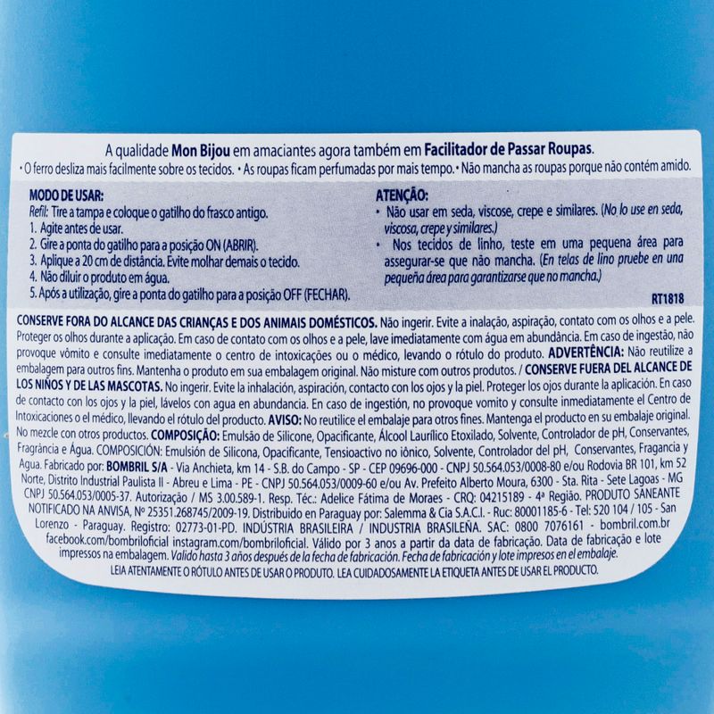 Facilitador-de-Passar-Roupas-Mon-Bijou-Pureza-Bombril-Frasco-500ml