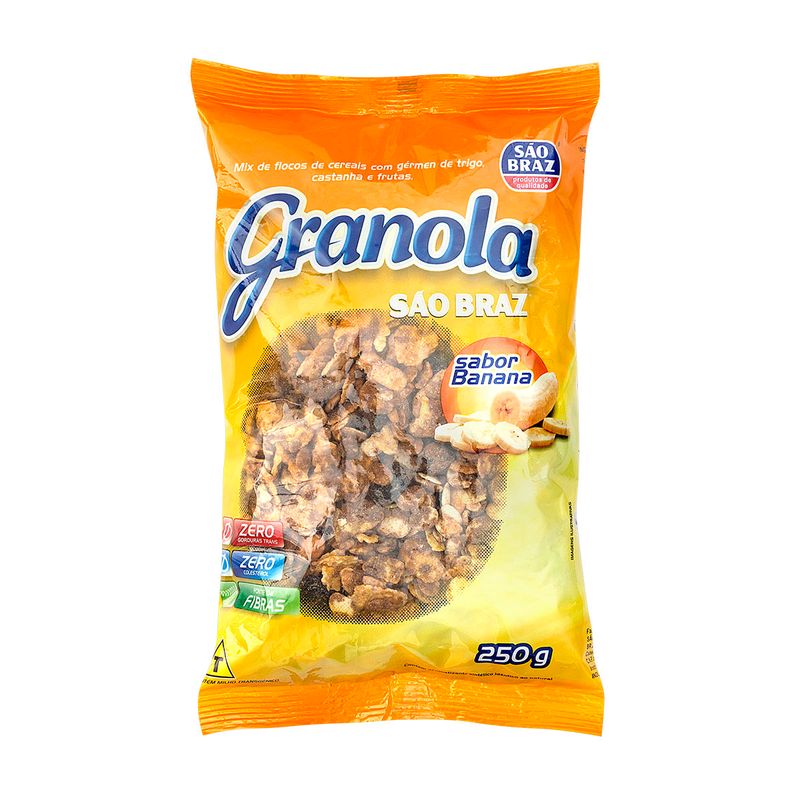 Granola-Banana-Sao-Braz-Pacote-250g