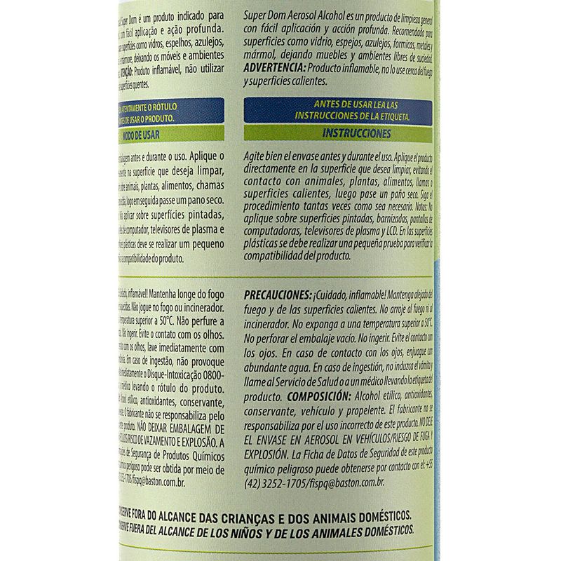 Alcool-Aerossol-Super-Dom-Spray-400ml
