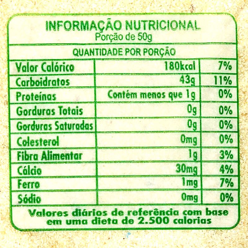 Farinha-de-Mandioca-Tipo-1-Mimo-Pacote-1Kg