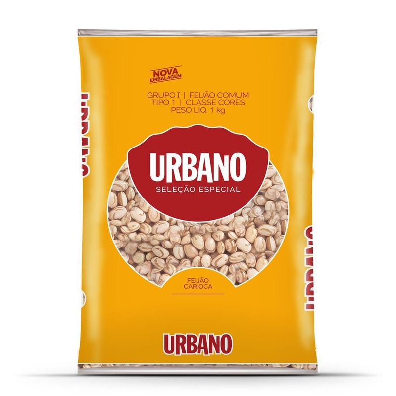 Feijao-Carioca-Tipo-1-Urbano-Selecao-Especial-Pacote-1kg