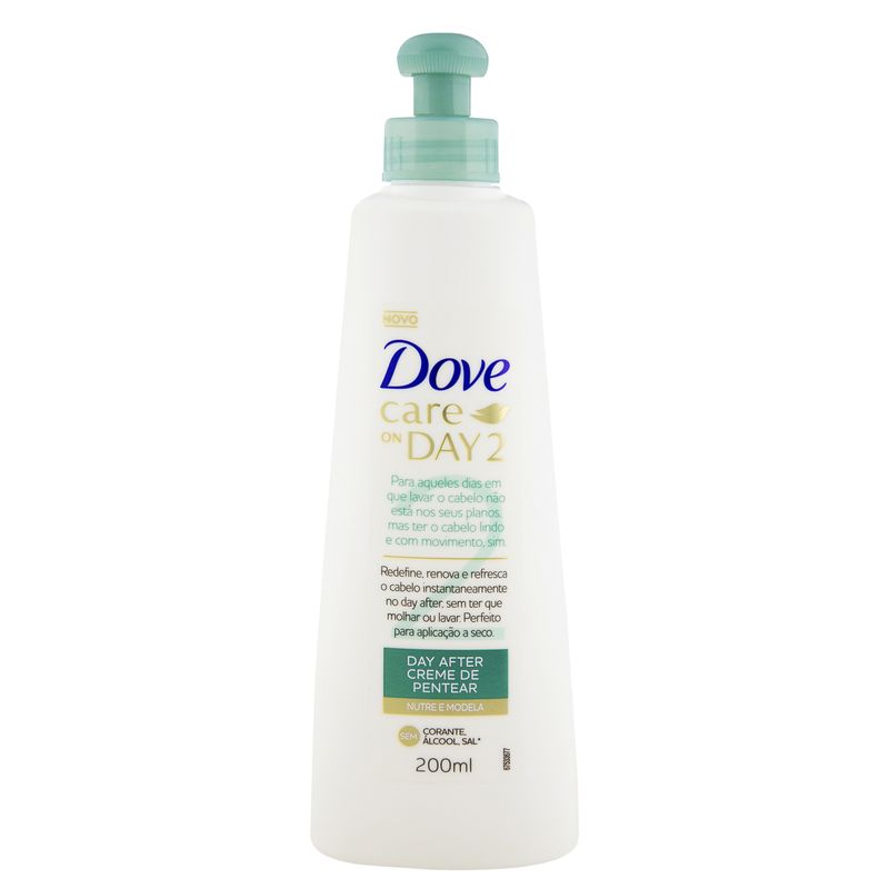 Creme-para-Pentear-Dove-Care-On-Day-2-Frasco-200ml