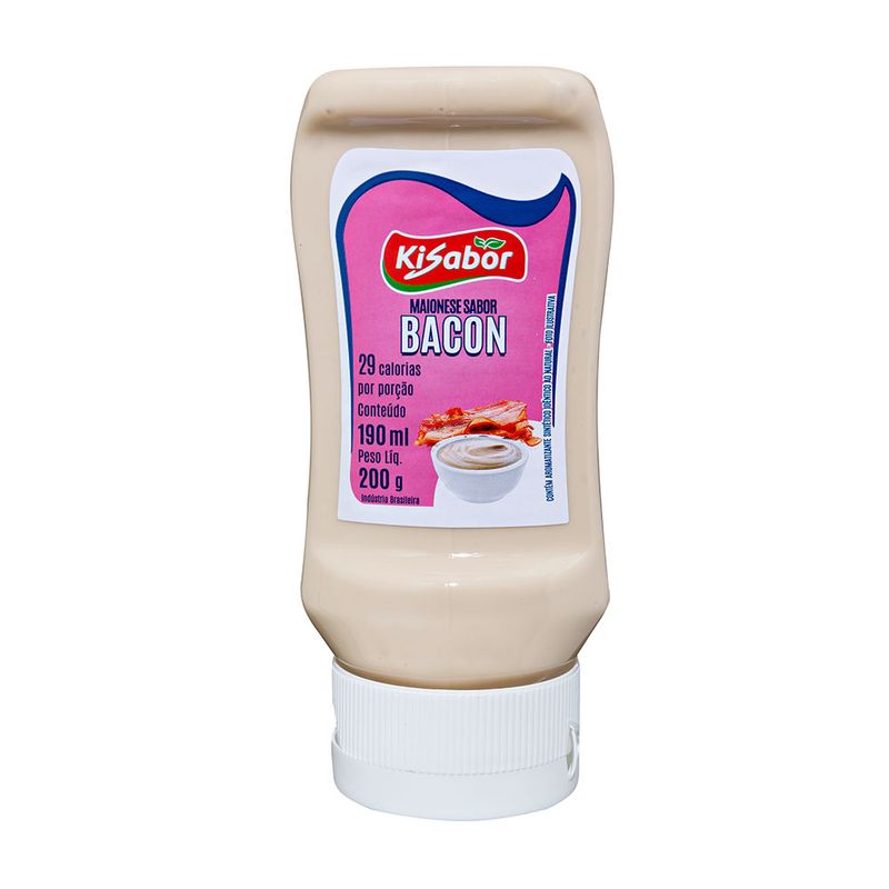 Maionese-Bacon-Kisabor-Frasco-200g