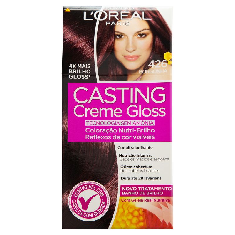 Kit-Coloracao-Creme-426-Borgonha-L-oreal-Paris-Casting-Gloss