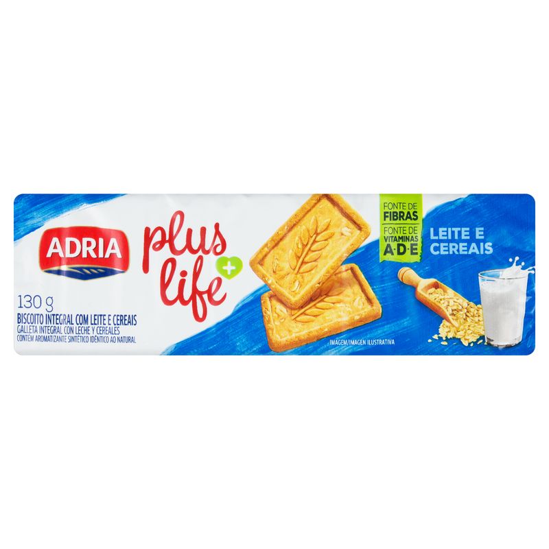 Biscoito-Integral-Leite-e-Cereais-Adria-Plus-Life-Pacote-130g