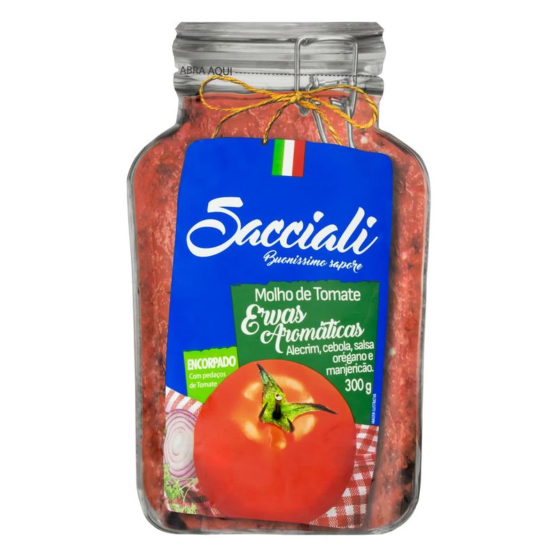 Molho-de-Tomate-Encorpado-com-Ervas-Aromaticas-Sacciali-Sache-300g