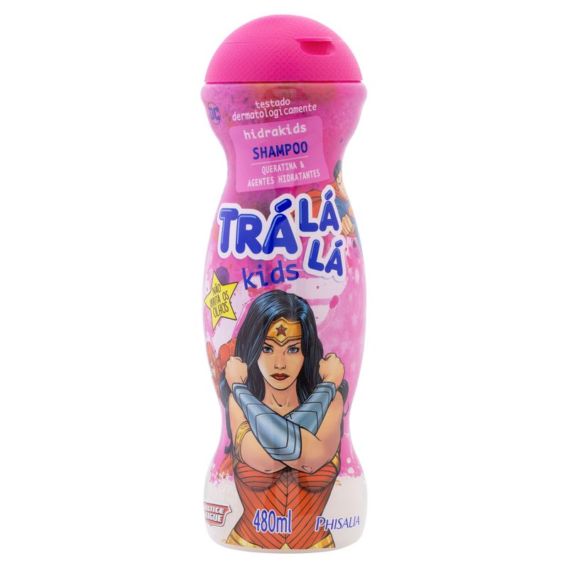 Shampoo-Justice-League-Tra-La-La-Kids-Hidrakids-Frasco-480ml