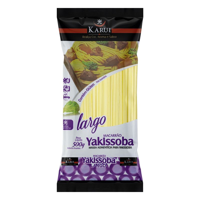 Macarrao-para-Yakissoba-Largo-Karui-Japonesa-Pacote-500g