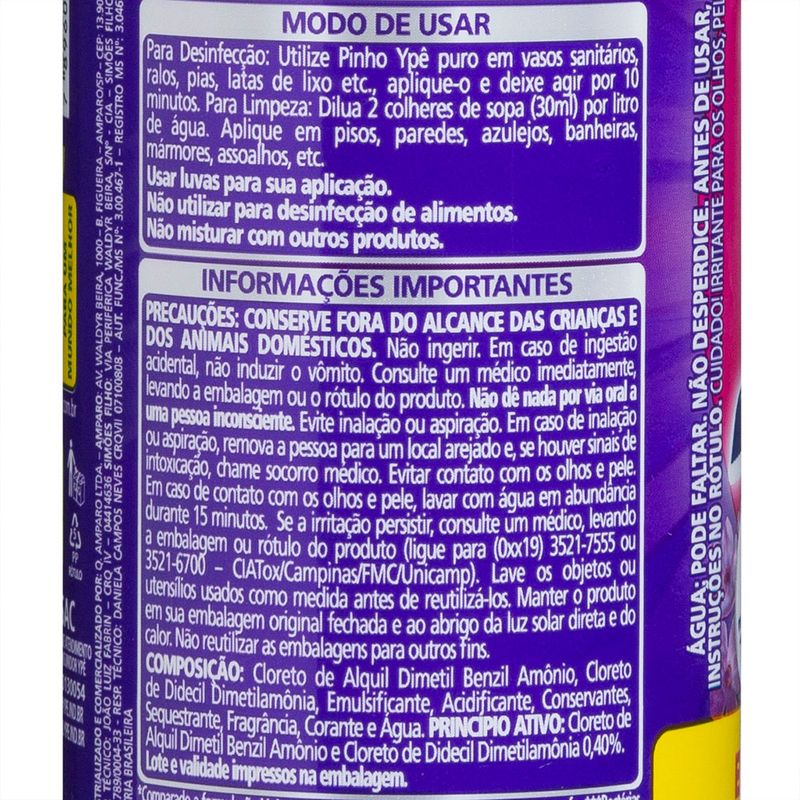 desinfetanteusogerallavandapinhoypefrasco1l78960989006281