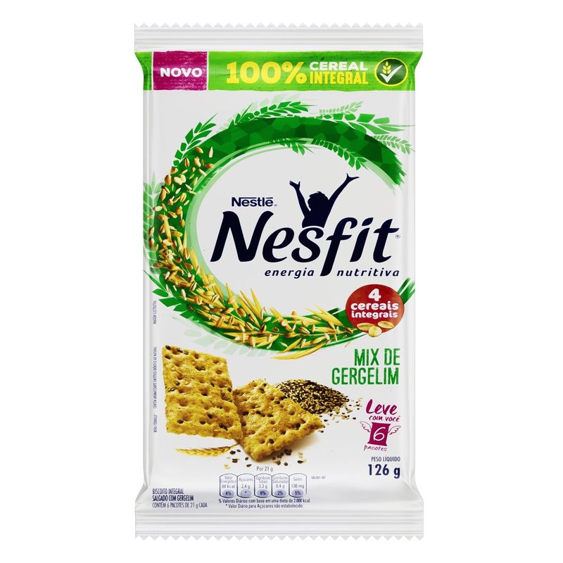 Biscoito-com-Mix-de-Gergelim-Integral-Nestle-Nesfit-Pacote-126g-6-Unidades