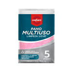 Pano-Multiuso-Limpeza-Leve-Confiare-33cm-x-50cm-Pacote-5-Unidades